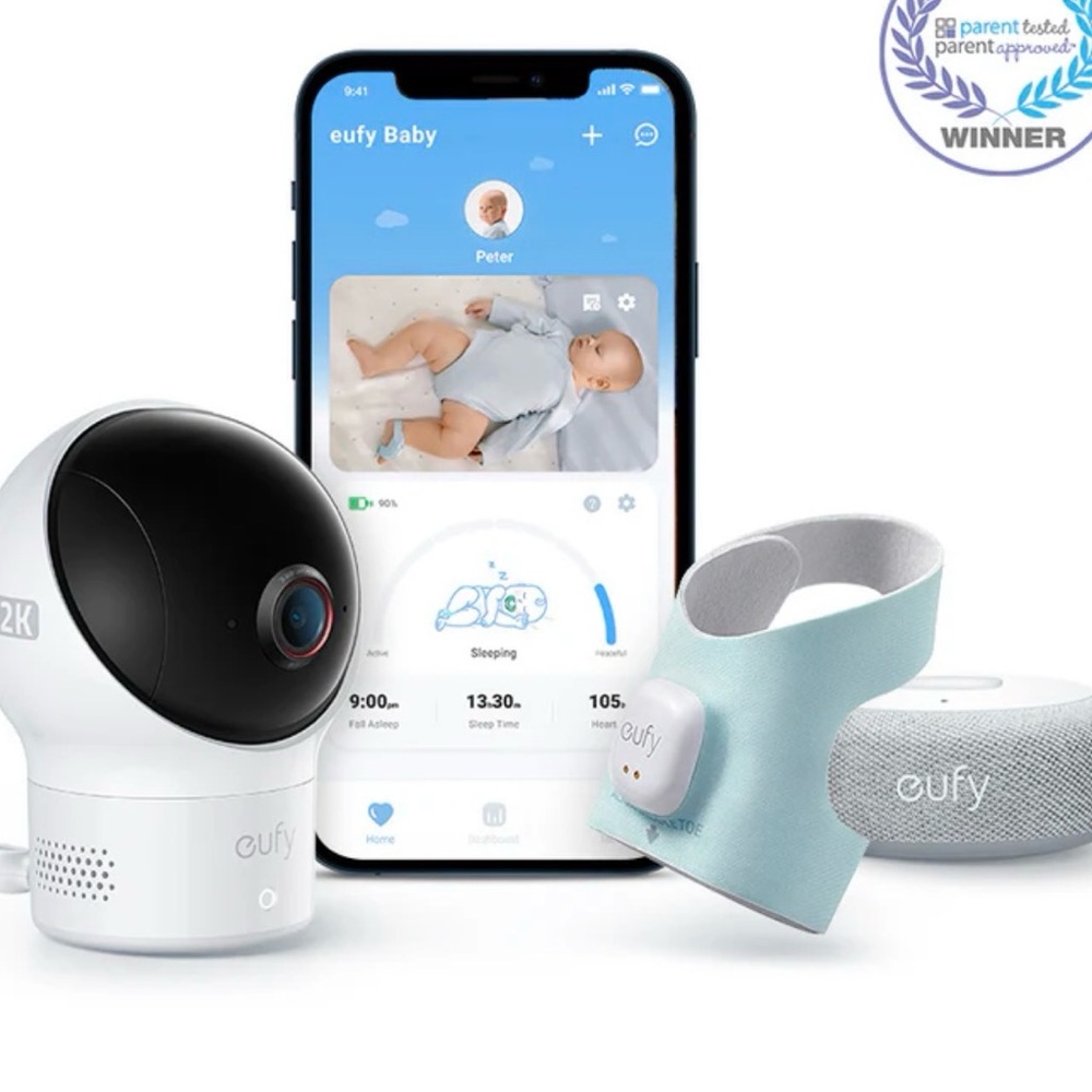 Eufy Baby Monitor Set with Camera and Sensor